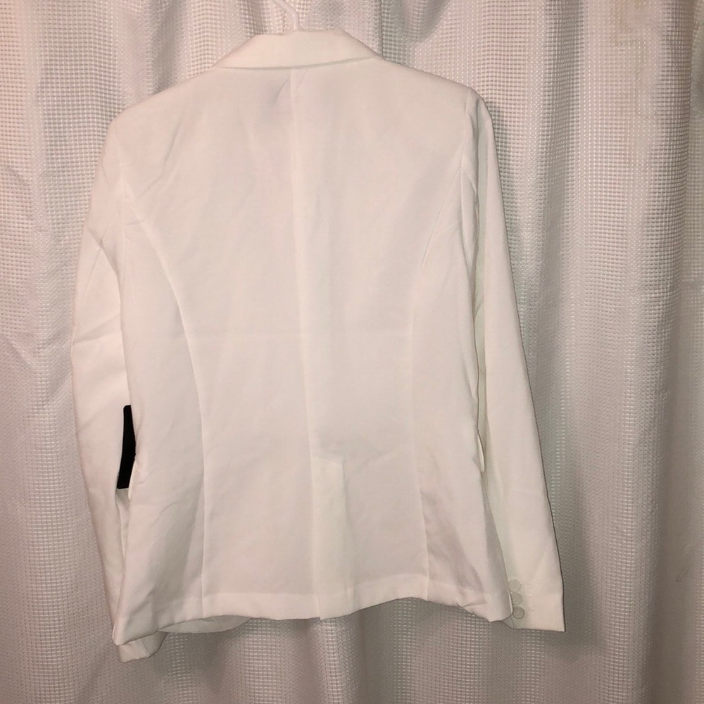 White blazer